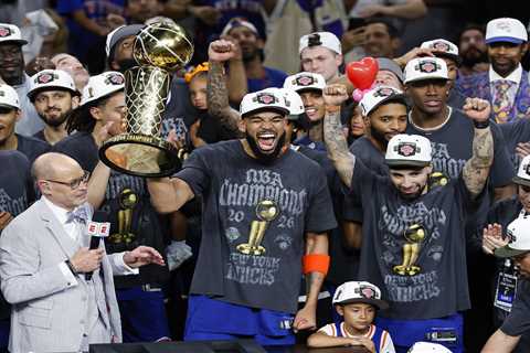 Mayor Mamdani announces Knicks parade date moments after team’s first title in 53 years