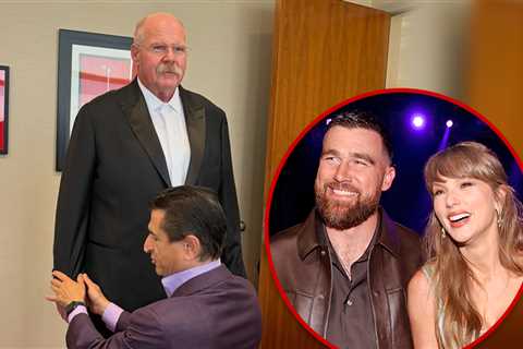 Andy Reid Prepares For Taylor Swift, Travis Kelce Wedding With Tuxedo Fitting