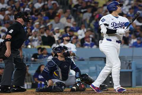 Shohei Ohtani homers, Justin Wrobleski pitches gem as Dodgers blank Rays