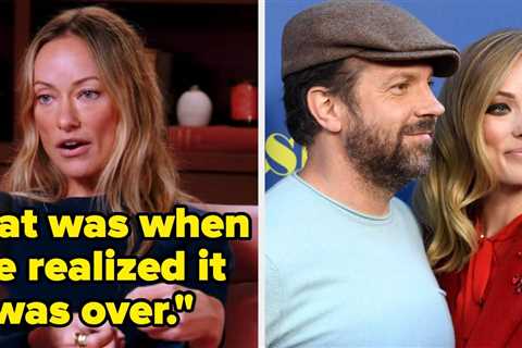 Olivia Wilde Reflected On Her Split From Jason Sudeikis And Called Out This Tell-Tale Sign That A..
