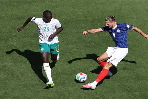 France star Adrien Rabiot bemoans ‘hard’ pitch at MetLife Stadium during World Cup as criticism..
