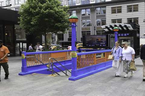 MTA to keep viral Knicks-themed NYC subway entrance through 2026-27 NBA season