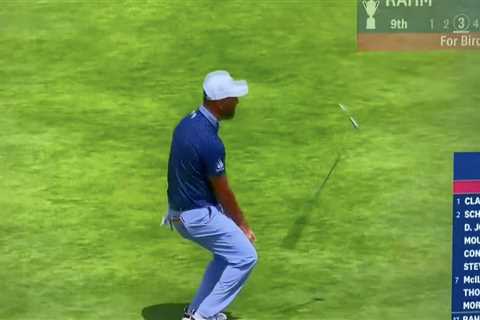 Jon Rahm lets expletive fly in frustrated U.S. Open outburst