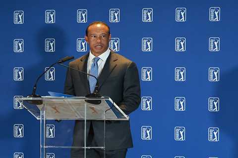 Tiger Woods makes first public appearance since DUI arrest at PGA Tour press conference