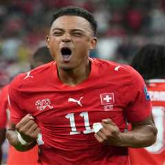 Switzerland storms past Algeria to advance to World Cup Round of 16