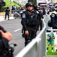 England hotel in Mexico protected by security ahead of World Cup clash
