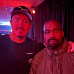 Kanye West Poses with Shane Gillis Backstage at San Antonio Concert