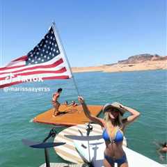 Jaxson Dart and girlfriend share wild video of July 4th celebration