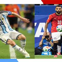 How much do tickets cost to see Messi in Argentina vs. Egypt in Atlanta?