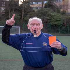 93-year-old soccer ref criticizes players who ‘go down like they’ve been shot’