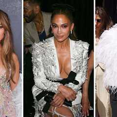 Jennifer Lopez Turns Heads with Plunging Neckline at Paris Fashion Week