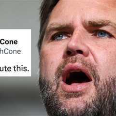 JD Vance’s Latest Attempt At Stand-Up Comedy Is Physically Painful To Watch