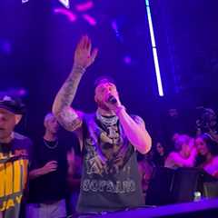 Raiders Star Maxx Crosby Hits Stage In Las Vegas, Turns Up Star Studded Party!