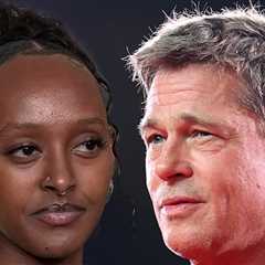 Brad Pitt's Daughter Zahara Takes Out Ad to Drop Pitt Name