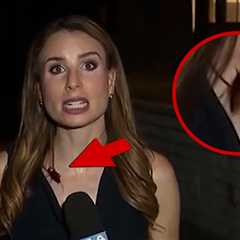 KTLA Reporter Unfazed By Disgusting Cockroach Crawling On Her During Live Segment, Video
