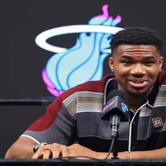 Giannis Antetokounmpo is ready for the ‘pressure’ following Heat trade: ‘Whatever it takes’