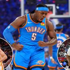 Thunder deal Lu Dort to Hawks in three-team trade that sends Zaccharie Risacher to Mavericks