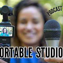 Using the DJI Osmo Pocket 3 Creator Combo + Podcast Microphone