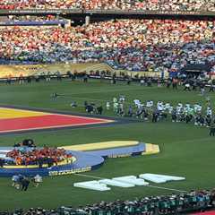 Sore-loser Argentina turn their backs to Spain during World Cup trophy celebration after igniting..