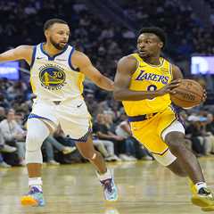 Lakers’ Bronny James shows off soccer skills ahead of World Cup final