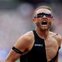 Runner who smashed 27-year record for fastest mile celebrated with his first beer in months