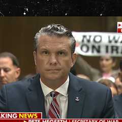 Pete Hegseth's Iran War Testimony Interrupted by Protesters