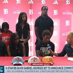 Five-star running back David Gabriel Georges makes his highly anticipated college choice