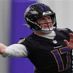 Ravens waive Diego Pavia just days before training camp