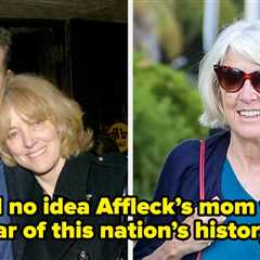 People Are Learning Just How Incredible Ben Affleck’s Social Justice Activist Mom, Chris Affleck,..