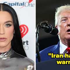 Katy Perry Just Called Out The White House For Using Firework In A Military Strike Video