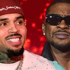 Chris Brown Fan Rides Him At Same Show Usher Got Shut Down