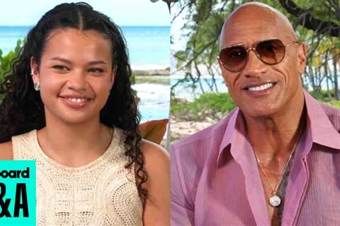 Dwayne Johnson & Catherine Laga’aia Play Disney ‘Finish the Lyrics’ Game, Talk Live-Action ‘Moana’..