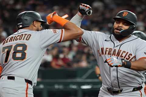 Giants’ bats show signs of life in first win this season over Diamondbacks