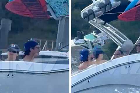Kendall Jenner, Jacob Elordi and The Biebers Go Boating As Taylor Swift Marries Travis Kelce