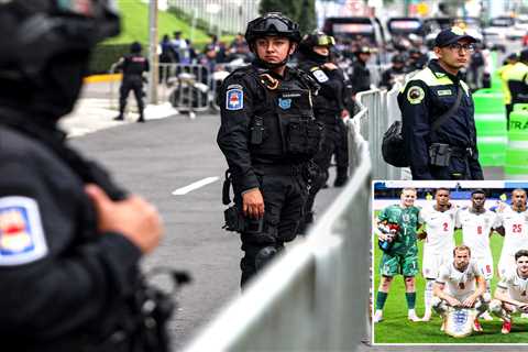 England hotel in Mexico protected by security ahead of World Cup clash