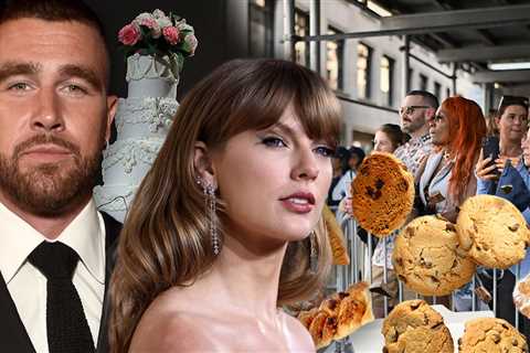Swifties Outside MSG Receive Box of Pastries Seemingly From Taylor's Wedding, on Video
