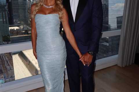 Patrick Mahomes, wife Brittany show off attire from Travis Kelce-Taylor Swift wedding