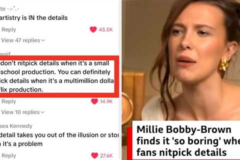 God Forbid A Girl Gets A Manicure: Millie Bobby Brown Finallyyyy Responded To The Enola Holmes 3..