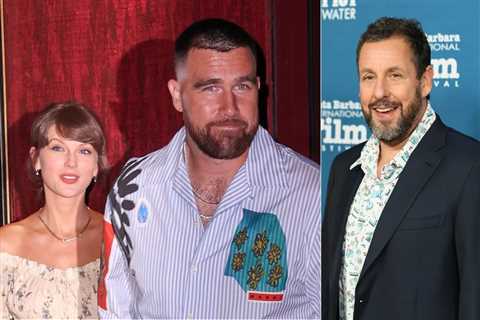 Here’s the Marriage Advice Adam Sandler Gave Taylor Swift & Travis Kelce While Officiating..