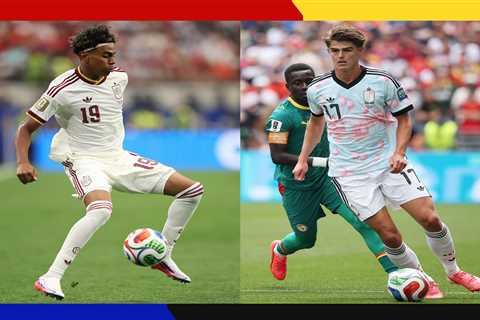 What do the cheapest tickets cost for Spain vs. Belgium World Cup match in LA?