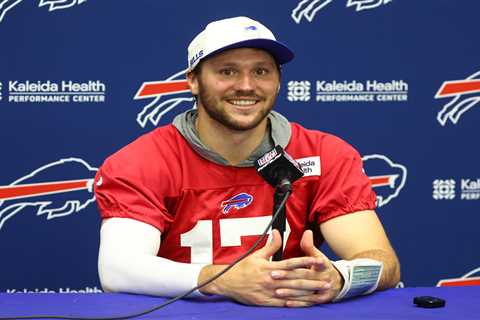 Buffalo Bills quarterback Josh Allen says he would ‘entertain’ broadcasting career