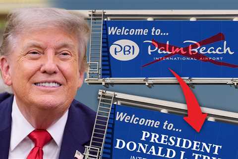 Palm Beach International Airport Becomes President Donald J. Trump Airport