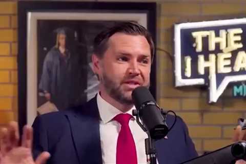 J.D. Vance Talks Perks of Being Vice President