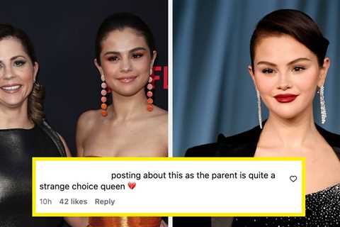 After Her Viral Post About Her Daughters Sparked Backlash, Selena Gomez’s Mom Responded To Someone..