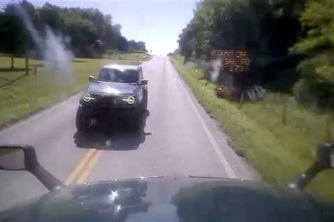 ESPN NFL draft analyst Matt Miller’s horrific car crash captured on video