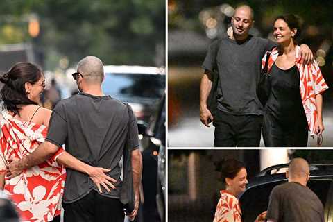 Katie Holmes Gets Handsy With New Man Jason Bard Yarmosky