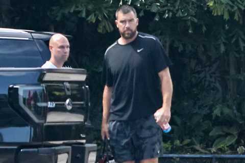 Travis Kelce Goes Back To Football Training For First Time Since Taylor Swift Wedding