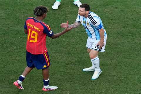 Lamine Yamal, Lionel Messi share heartfelt moment after Spain’s World Cup win