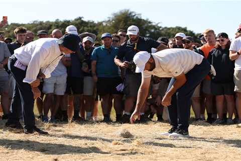 Fans in uproar over Scottie Scheffler TIO call in British Open full of rule controversies