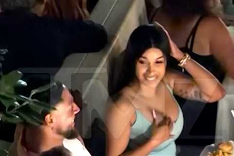 Cardi B Spotted With Nigerian Soccer Star Maduka Okoye Again in Venice